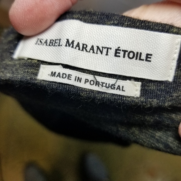 Isabel Marant Etoile gathered bodycon pencil skirt wool blend - Picture 10 of 12